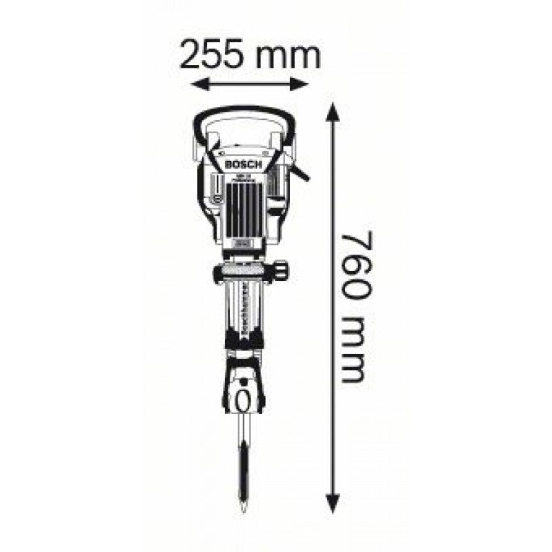 BOSCH GSH 16-28 Professional Abbruchhammer *GEBRAUCHT* - Baumawelt.de - NB Baumaschinen 